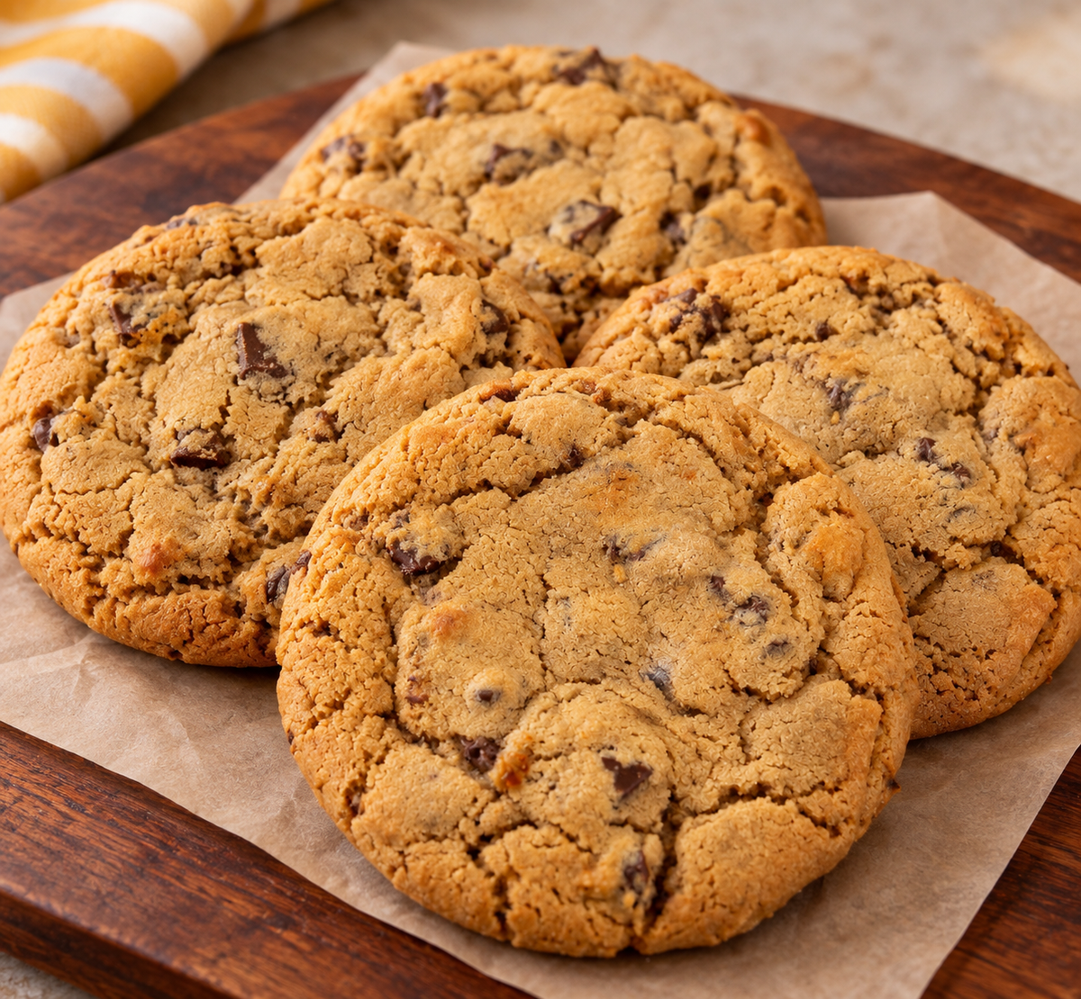 Chocolate Caramel Chip Cookie (4 Pack)